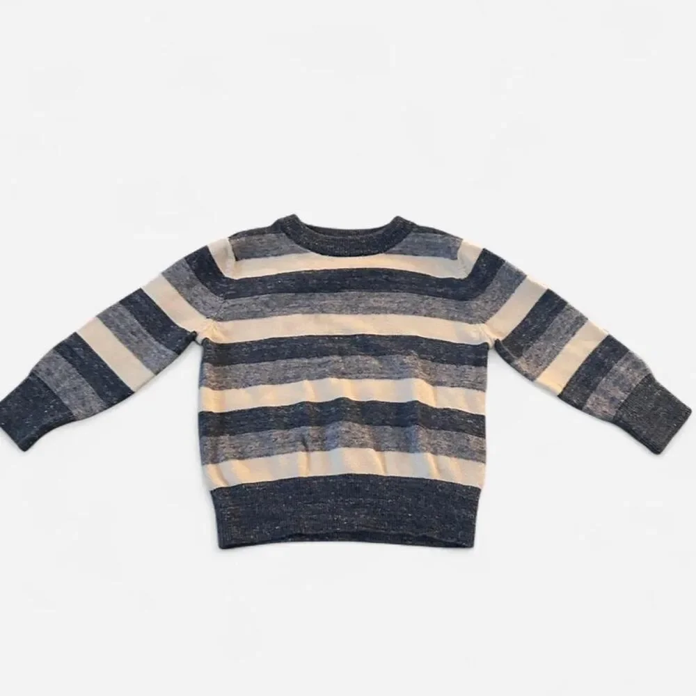 Baby Gap Blue and White Striped Sweater